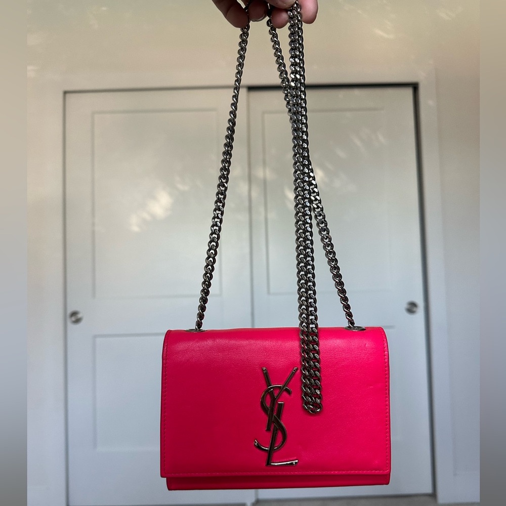 YSL Hot Pink Crossbody Bag - Picture 12 of 12